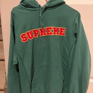 Supreme Green Hoodie